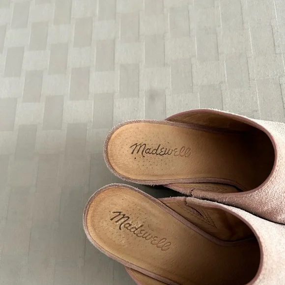 Madewell The Harper Mules in Suede